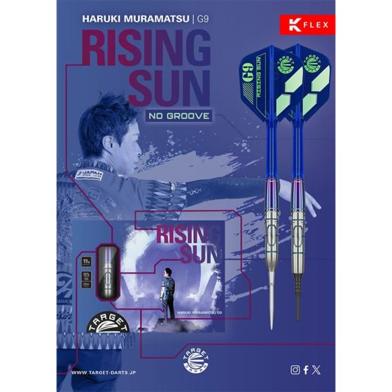 TARGET RISING SUN G9 NO GROOVED 村松治樹(Haruki Muramatsu) Model