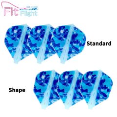 Fit Flight (厚镖翼) Printed Series Liquid Camo C Blue [Standard/Shape]