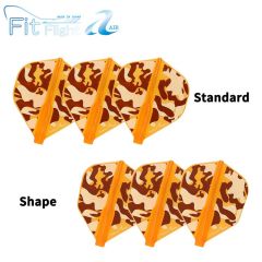 Fit Flight AIR (薄镖翼) Printed Series Liquid Camo D Orange [Standard/Shape]