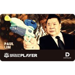 (限定) DARTSLIVE PLAYER GOODS V3 Paul Lim 第三代选手卡片 Card