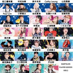 (限定) DARTSLIVE PLAYER GOODS V5 第五代选手卡片 Card