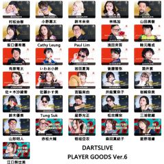(限定) DARTSLIVE PLAYER GOODS V5 第六代选手卡片 Card