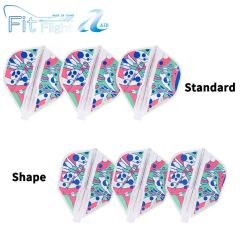 "Fit Flight AIR(薄镖翼)" COSMO DARTS Printed Series Pastel Rain [Standard/Shape]