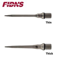 FIDNS Stainless Steel Pro Conversion Point 30mm Thick/Thin 硬镖针 [2BA]