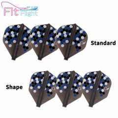 "Fit Flight (厚镖翼)" COSMO DARTS Printed Series Geometric Honeycomb [Standard/Shape]