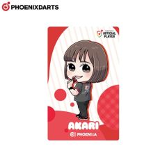(限定) PHOENicA 2025 PHOENIXDARTS Official Player 大城明香利 (Akari Oshiro) Q版凤凰卡片 Card