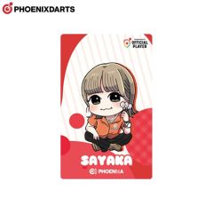 (限定) PHOENicA 2025 PHOENIXDARTS Official Player 阿嘉紗香 (Sayaka Aka) Q版凤凰卡片 Card