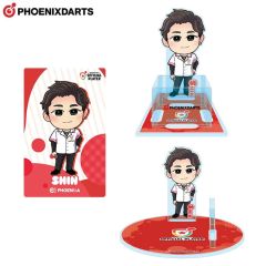 (限定) PHOENicA 2025 PHOENIXDARTS Official Player 小崎心 (Shin Kozaki) Q版凤凰卡片套组 Set