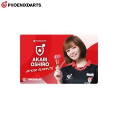 (限定) PHOENicA 2026 PHOENIXDARTS Official Player 大城明香利 (Akari Oshiro) 凤凰卡片 Card