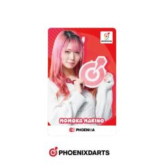 (限定) PHOENicA 2026 PHOENIXDARTS Official Player 牧野百花 (Momoka Makino) 私服 凤凰卡片 Card