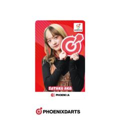 (限定) PHOENicA 2026 PHOENIXDARTS Official Player 阿嘉紗香 (Sayaka Aka) 私服 凤凰卡片 Card