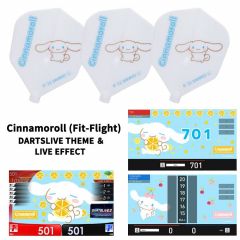 "限定" Fit Flight Sanrio 三丽鸥 characters Flight with DARTSLIVE 桌布 ＆ LIVE EFFECT - Cinnamoroll