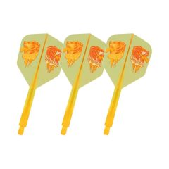 TRiNiDAD CONDOR AXE THUNDER BITE 宮脇実由 (Miyu Miyawaki) Model [Shape]-Clear Yellow-37.5mm (CONDOR XL)